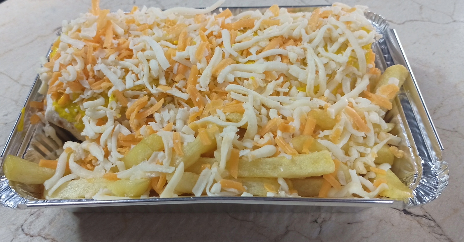 Kebab gratinado con queso de H ShawarMax Granada